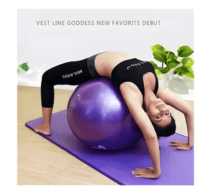 Pelota balon 75 cm pilates yoga + inflador pelotas