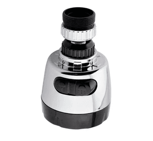 Cabezal Adaptador Aireador Grifo Giratorio 360 Ahorra Agua