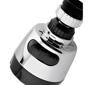 Cabezal Adaptador Aireador Grifo Giratorio 360 Ahorra Agua