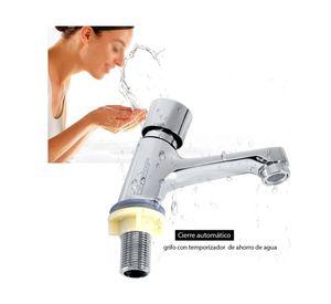 Llave Temporizada Lavamanos Lavatorio Cromada