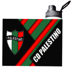 BOTELLA DE AGUA ESTAMPADA DEL CLUB PALESTINO, REGALO 1