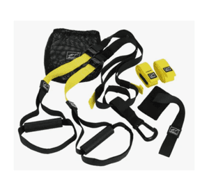 Set Bandas De Suspensión Bodytrainer Trx Pro Color Negro
