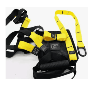 Set Bandas De Suspensión Bodytrainer Trx Pro Color Negro