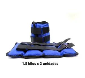 Pesas Tobilleras Y Muñequeras 3 Kg