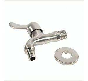 Grifo De Acero Inoxidable, Llave De Paso 1/2
