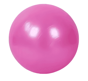 Pelota de pilates rakrose 55 cm con inflador unidad Rosa