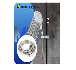 Flexible Ducha 1,6 Mts Doble Grapeado Reforzado Epdm Hoffens