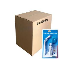 Brazos Ducha Plastico Cromada Al Muro Con Difusor Taumm X5