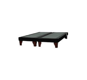 Base Cama Europea Negro Felpa 2 Plaza 150X190