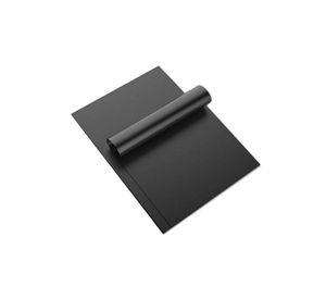 Set 2 Láminas Antiadherente Parrillas Reutilizable Negro