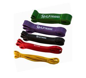 Kit 5 Power Bands Banda Elástica De Resistencia Pull Up Gym