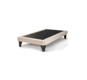 Base de Cama Europea 1.5 Plaza 105X190 Beige Felpa