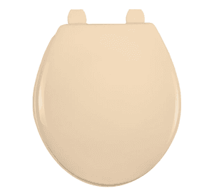 Asiento Plástico Redondo Antibacterial Color Bone - Bemis