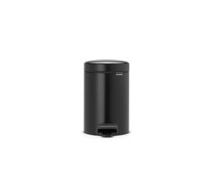 Basurero Pedal NewIcon 3 Lt Matt Black