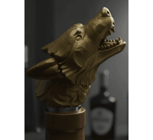 Tapa Vertedora de botella Cabeza de Lobo