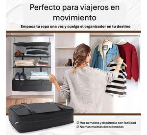 Organizador De Equipaje Colgante | Estante Plegable Maleta