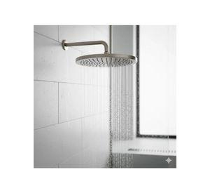 Plato Ducha Regadera Grifo 30 Cm Con Brazo