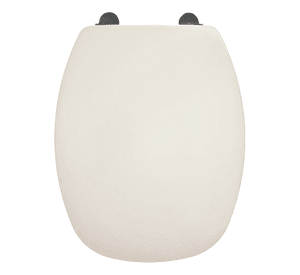 Asiento Wc Para Mallorca Madera - Bemis 580CHAR Cuadrada Blanco