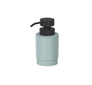 Jabonera Con Dosificador Dorica Verde Salvia C/Negro 300 Ml
