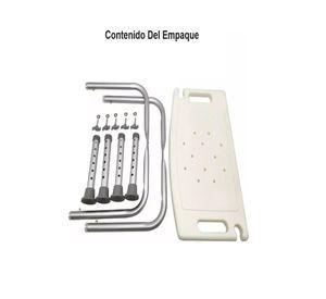 Silla Asiento Ducha Seguridad Piso Baño Regulable Taumm