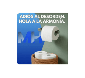 Porta Rollo Papel Higienico Taumm Kassel Gris De Pared