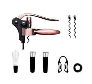 Maletin Set Descorchador Vino Ecocuero Elegante