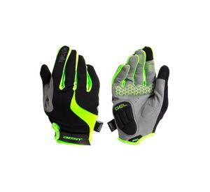 GUANTE LARGO BEST NEGRO/GRIS/VERDE NEON TALLA L