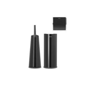Set de 3 accesorios de baño ReNew Matt Black