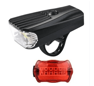 Set Luz Delantera Y Trasera Bicicleta