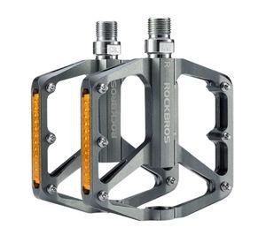 Pedales de bicicleta aluminio rockbros K371 - gris