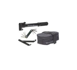 Bolso Asiento con KIT Herramientas/Bombin Negro Blackburn