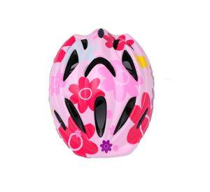 Casco y Kit Protección Bicicleta Patinaje Antigolpes Rosado