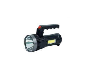 Linterna Solar 1 LED + 1 COB Recargable Indicador Carga