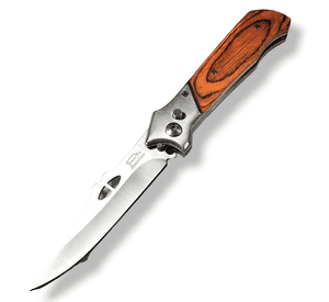 Navaja Camping Cacería Mimetic Wood AH35