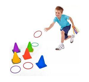 Kit De Entrenamiento Con Cono Y Aros Agilidad Crossfit