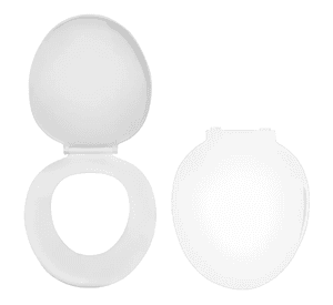 Tapa Asiento Fantasia para Wc Blanca