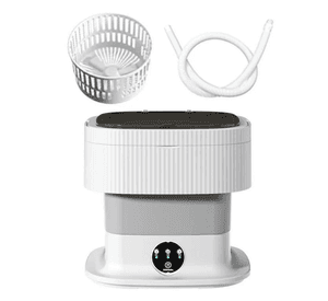 Mini Lavadora Portátil 2Kg por lavado Automática Gris