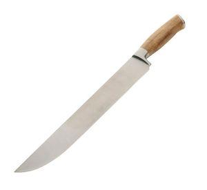 CUCHILLO CARNICERO WAYU MANGO DE MADERA ACACIA