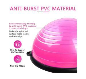 BALON BOSU GYM FITNESS YOGA SEMIESFERA DE RESISTENCIA