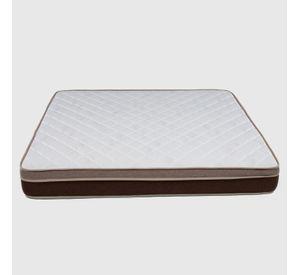 Colchón Canaima 2 Plazas Chocolate 150x190x26 Cm Resorte Bonell Dual Side