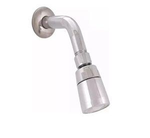 Ducha Fija Cromada Aquakit Cabeza Movil Universal Estandar