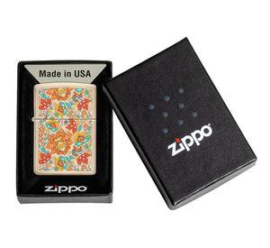 Encendedor Zippo Zp49770 Vintage Flora
