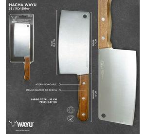 Hacha Cuchillo BBQ Wayu
