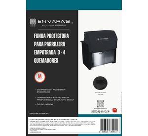 Funda cobertor para parrilla / parrillera empotrada 3-4 quemadores Talla M