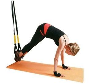 BANDA CUERDA DE EJERCICIOS SUSPENSION FITNESS Y CROSSFIT AK93