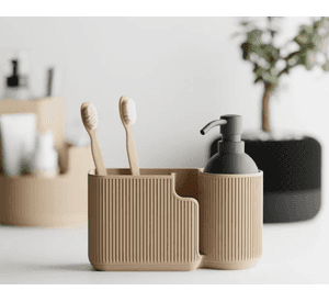 Organizador elegante para baño