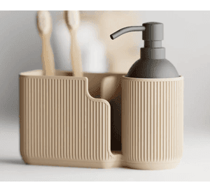 Organizador elegante para baño