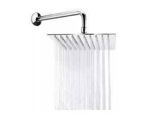 Brazo De Ducha 30cm + Plato De Ducha 25cm Acero Inox Taumm