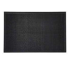 Goma De Servicio Bar Negra 45X30CM Barmat Escurridor Copas