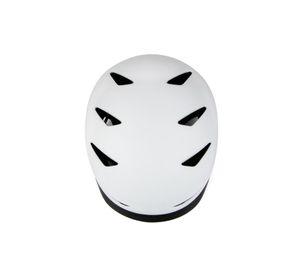 Casco Bicicleta Skate Regulable Profesional M Blanco